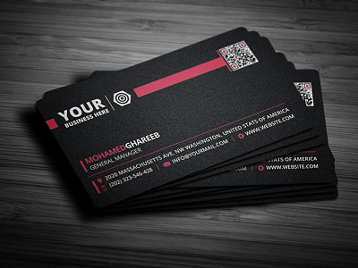 Creative Corporate Business Card 8 business card clean commerce company corporate creative design horizontal modern print ready psd stylish