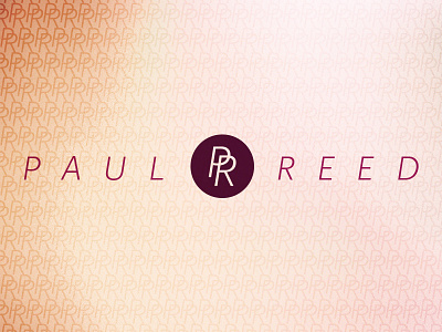 Paul Reed identity logo maroon red socks texture