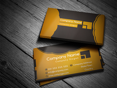 Creative Business Card awesome card business card cmyk creative orange power print print template psd templates