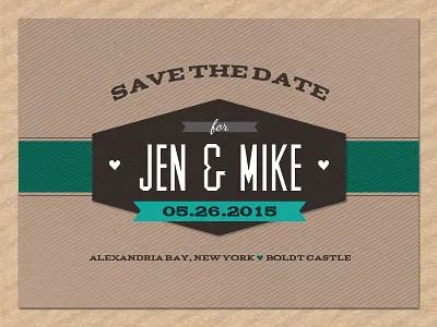 Retro Save The Date announcement free graphic river indie invitation invite marriage postcard retro save the date vintage wedding