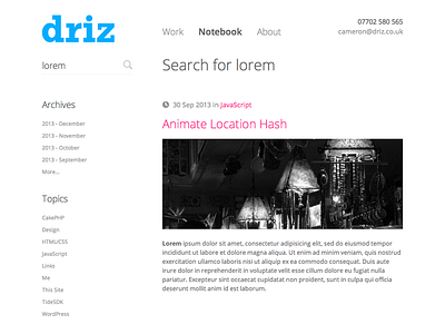 Blog sneak peak blog portfolio website