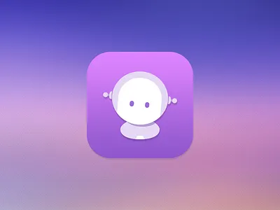 P -Boy icon ios iphone robot ui