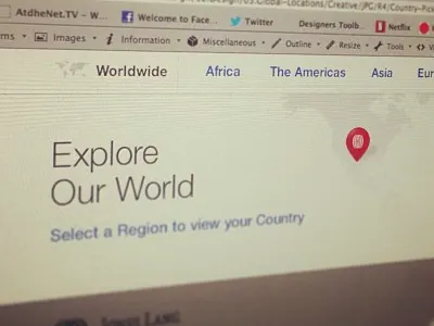 Country Selector country selector design map navigation real estate ui ux web world