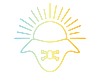 Key West Icon hat icon key west pirate sun