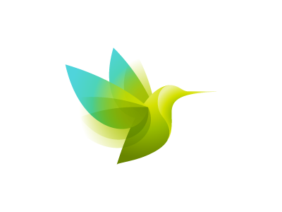 Bird mark bird colibri consulting flight humming bird hummingbird logo mark