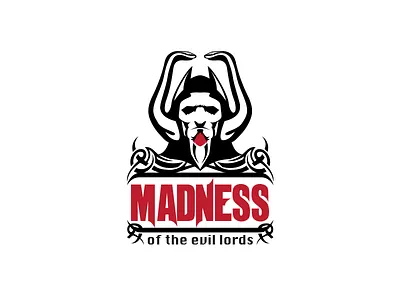 Madness Of The Evil Lords concept game logo