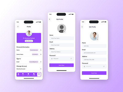 Real Estate Mobile App UI Design designsystem