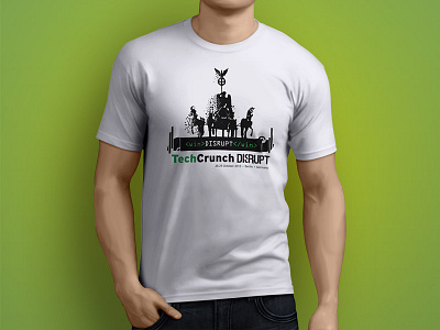 TechCrunch Disrupt - Berlin 2013 2013 berlin conference disrupt t shirt techcrunch