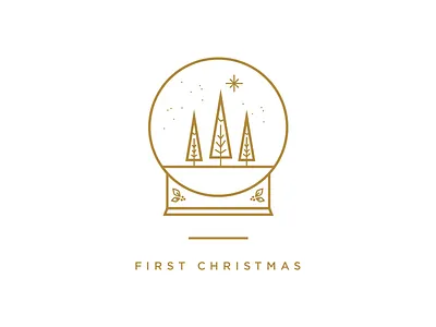 Shhh (secret Christmas project) christmas holiday snow snow globe tree