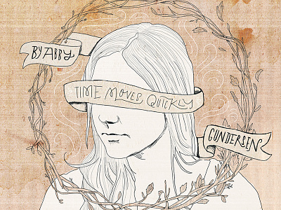 Abby album art custom lettering hand drawn hand drawn lettering illustration lettering music