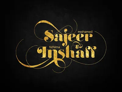 Wedding Name Logo branding invitation logo wedding