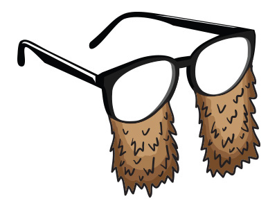 Don't spend ages looking beard glasses wacom