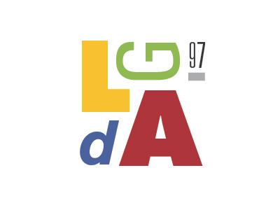 Lgda 1997 Logo 1997 lgda logo typography