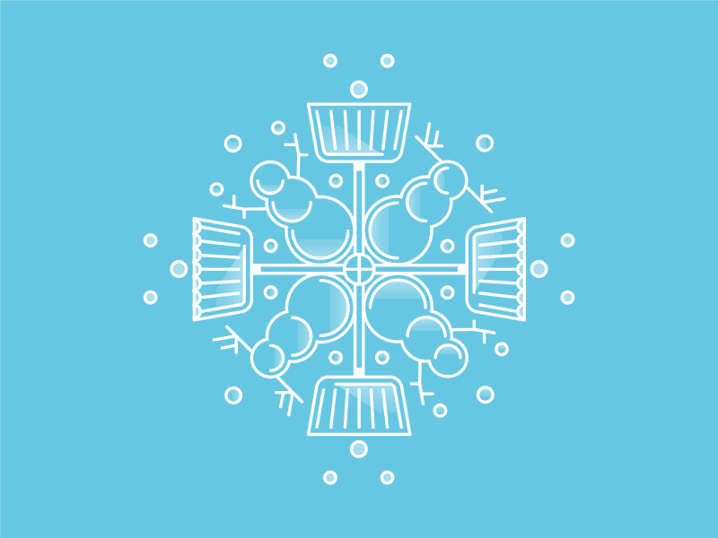 Embrace The Snow duluth monoline shovel snow snowflake snowman