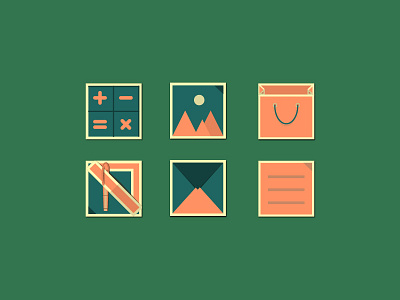 Icons icon illustration vector