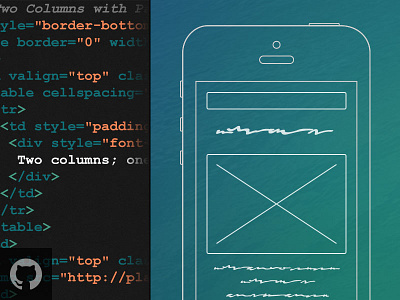 Another Responsive Email Template cerberus code email github html email responsive wireframe