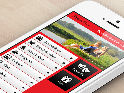 Design mobile app Drenthe design iphone mobile ui ux