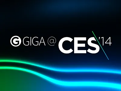 GIGA @ CES ’14 identity
