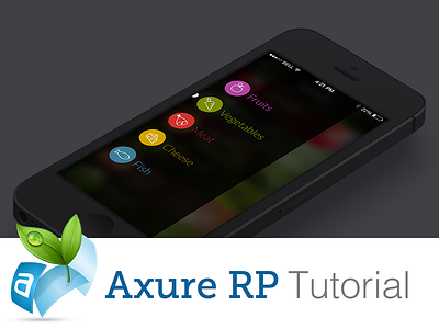 Axure RP mobile prototype app interactive ios iphone menu prototype prototyping ui