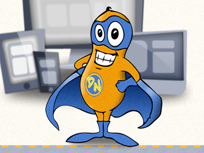 Design nut design illustration nut orange