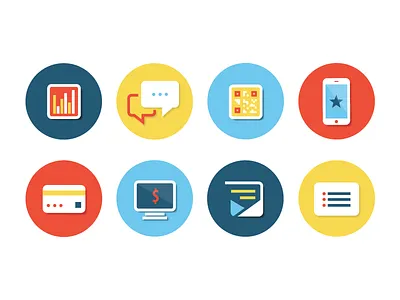 Service Icons government icons illustration payments primary services simple