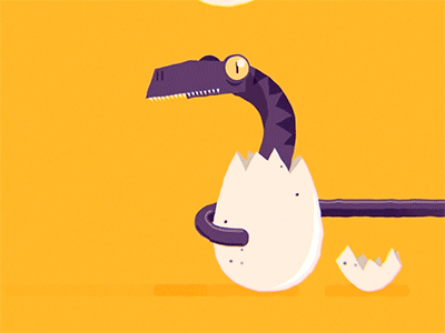 Velociraptor! {gif} after animation dinosaur effects egg gif raptor tibbo tibbs