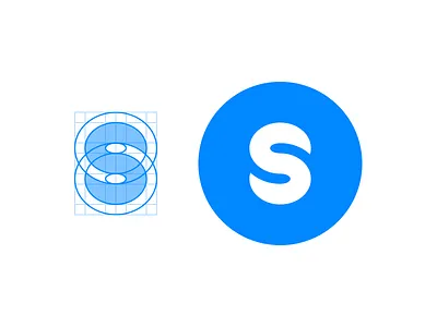 Skole – logo v2 blue circle logo s school skole