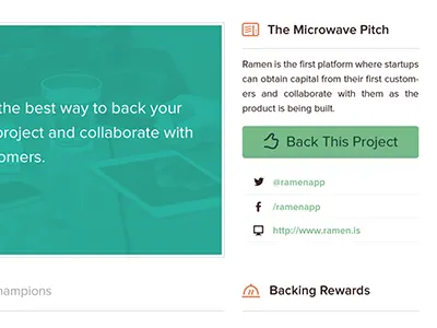 Ramen: A better way to start up your startup.
