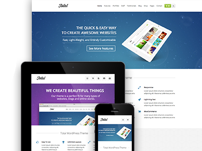 Total Minimal WordPress Theme business corporate design responsive web design websites wordpress wpexplorer