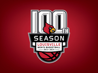 Louisville Men's Basketball 100th Season basketball