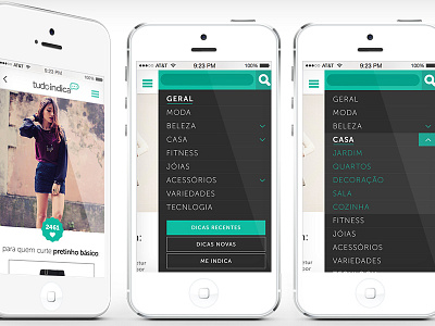 Tudo Indica UX/iOS/UI app design mobile responsive ui ux web