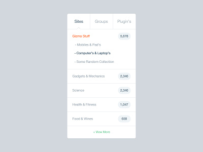 A Lil Drop Down blue clean drop down orange plugin simple ui ux widget