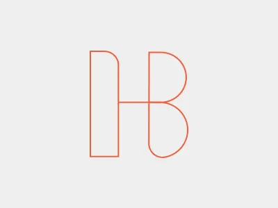 Personal Logo - HB brand logo personal logo