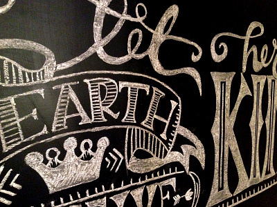 Christmas Chalkboard Design