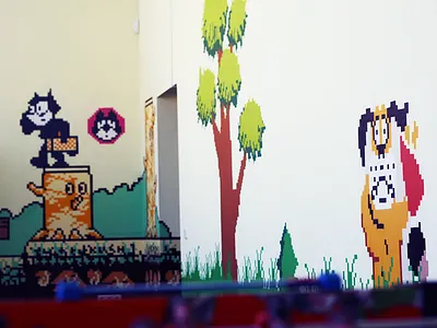 Office Design Concept art concept design office pixel