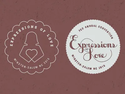 WIP PEO Convention logo love peo women