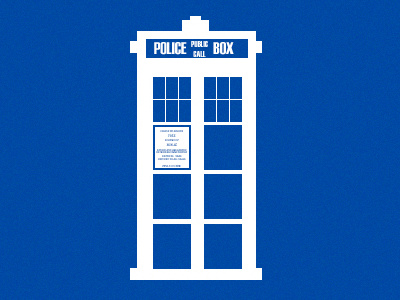 Tardis fun blue doctor dr icon small tardis white who