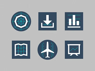 Icon Set 2 branding design flat graph graphic design icon icons
