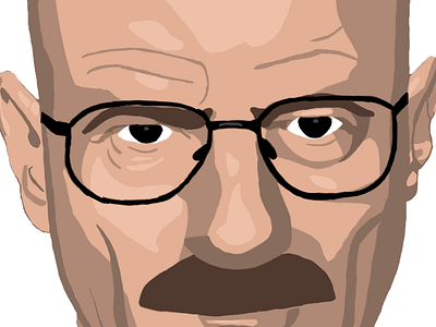 Walter White - iPad Doodle bad breaking doodle ipad walter white