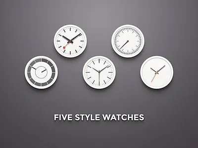 5 Style Watches clean clock defakto detailwatch issey miyake minimal mondaine swiss smooth soft timeless uniformwares watch watches