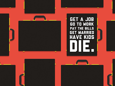 Get A Job. flat get a job i am free random