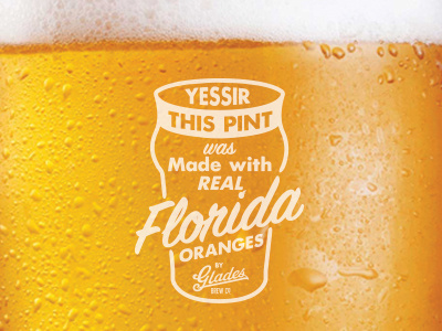 Soo Nectar. beer florida oranges pint