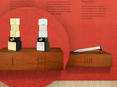 Portfolio Site - Award treatment awards portfolio showcase