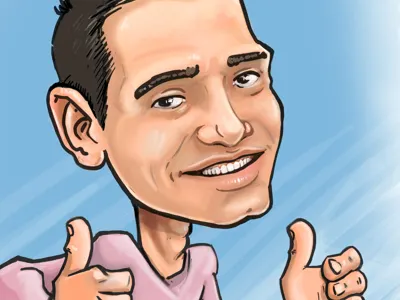 Fast caricature art caricature cartoon character digital fun illustration