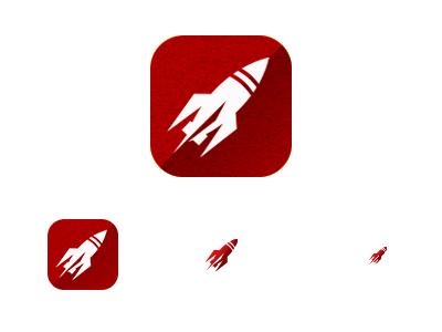 Red Rocket favicons fav favicon favicons icon