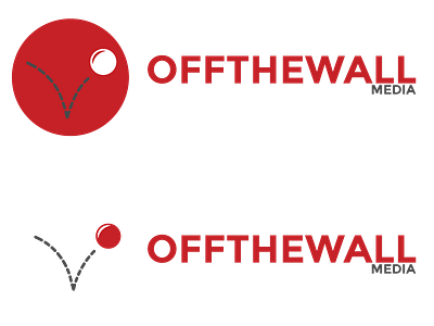 Off The Wall Media Logo Redesign graphic graphic design illustrator logo logo design media redesign web web design