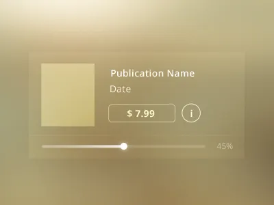 iPhone Purchase Progress UI iphone mockup pricing progress ui