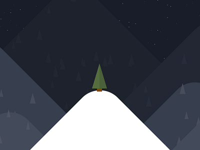 The only tree animation christmas css experiment xmas