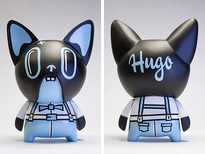 Fonzo custom diy fonzo hugo paint toy vinyl