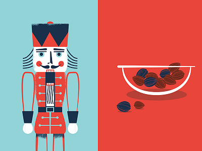 holiday stuff christmas holidays illustration nutcracker nuts texture